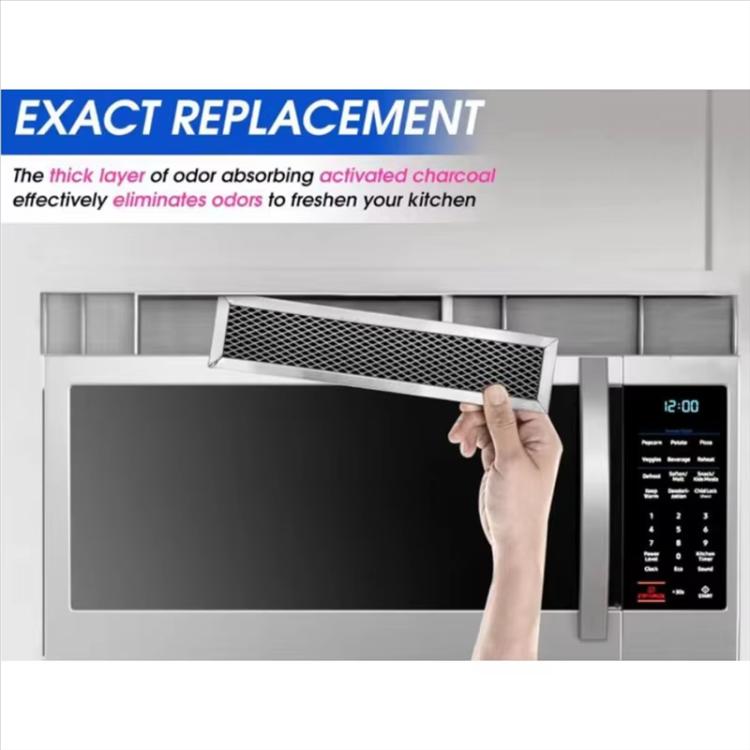 2pcs /Pack Microwave Charcoal Filter For GE WB02X11550 JX81L - free shipping - PMc TechLife - Order now!