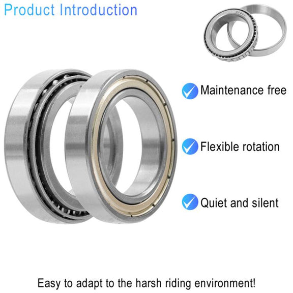 X0845 For INOKIM OXO OX Electrical Scooter Steering Shaft Bearing Repair Replacement Parts, Style: Upper+Lower Bearing