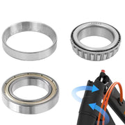 X0845 For INOKIM OXO OX Electrical Scooter Steering Shaft Bearing Repair Replacement Parts, Style: Upper+Lower Bearing