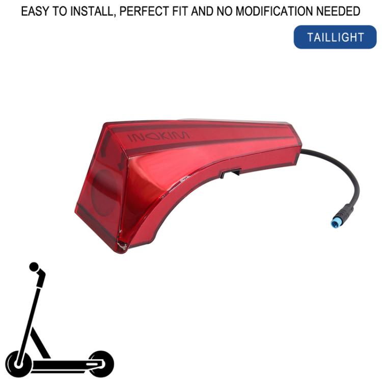 X1666 For INOKIM OXO OX Electrical Scooter LED Tail Decorative Light Safety Warning Lamp Replacement Parts