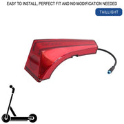 X1666 For INOKIM OXO OX Electrical Scooter LED Tail Decorative Light Safety Warning Lamp Replacement Parts
