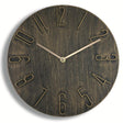 12 Inch Frameless Minimalist Wall Clock Silent Modern Quartz Clock for Living Room, Bedroom, Kitchen, Color: Gold Bronze - free shipping - PMC TechLife - Order now!