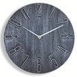 12 Inch Frameless Minimalist Wall Clock Silent Modern Quartz Clock for Living Room, Bedroom, Kitchen, Color: Retro Silver - free shipping - PMC TechLife - Order now!