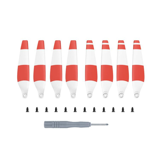 For DJI Mini 3 Drone 8pcs /Set 6030F Propeller Blades Low Noise Wings With Screwdrivers, Color: Red