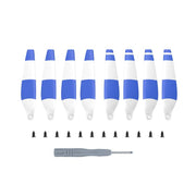 For DJI Mini 3 Drone 8pcs /Set 6030F Propeller Blades Low Noise Wings With Screwdrivers, Color: Blue