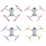 For DJI Mini 3 Drone 8pcs /Set 6030F Propeller Blades Low Noise Wings With Screwdrivers, Color: Silver Tip
