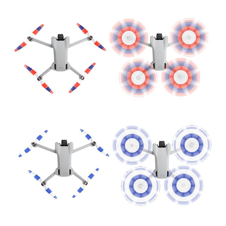 For DJI Mini 3 Drone 8pcs /Set 6030F Propeller Blades Low Noise Wings With Screwdrivers, Color: Tricolor - free shipping - PMc TechLife - Order now!