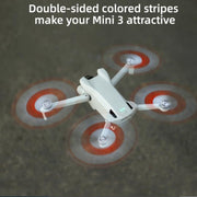 For DJI Mini 3 Drone 8pcs /Set 6030F Propeller Blades Low Noise Wings With Screwdrivers, Color: Silver Tip