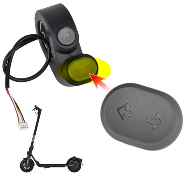 For Ninebot G2 MAX 2 F2 PRO Electric Scooter Turn Signal Switch Button - Replacement LED Light Control Switch(Black) - free shipping - PMC Jewellery - Order now!