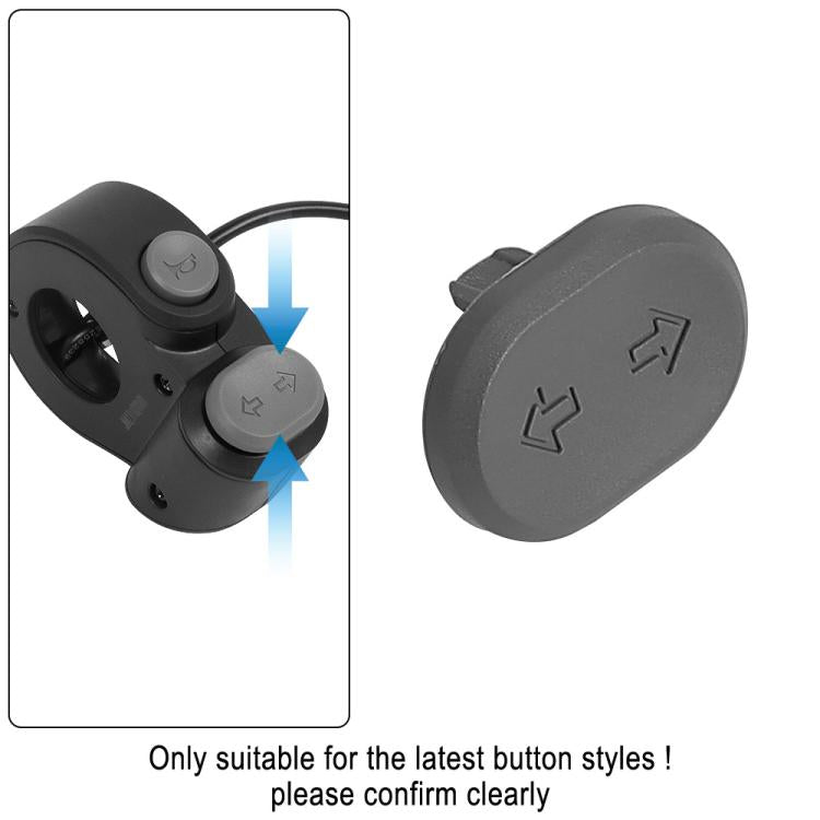 For Ninebot G2 MAX 2 F2 PRO Electric Scooter Turn Signal Switch Button - Replacement LED Light Control Switch(Black) - free shipping - PMC Jewellery - Order now!