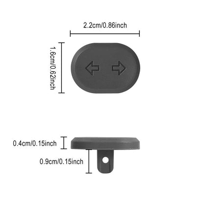 For Ninebot G2 MAX 2 F2 PRO Electric Scooter Turn Signal Switch Button - Replacement LED Light Control Switch(Black) - free shipping - PMC Jewellery - Order now!