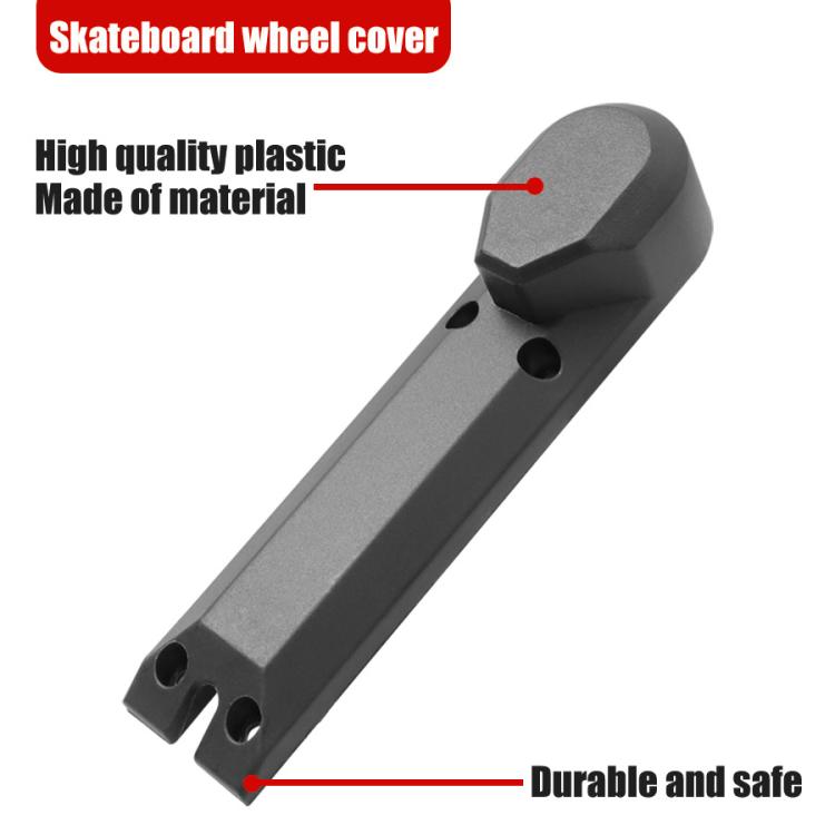 2pcs /Pack Front Wheel Cover For Kugoo 8 Inch Electric Scooter(Black) - free shipping - PMC Jewellery - Order now!