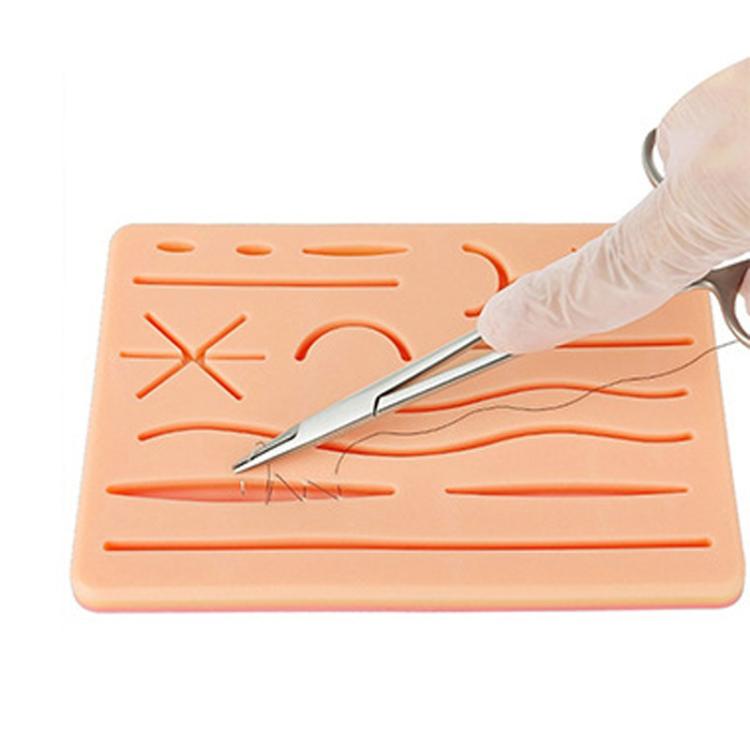 Surgical Silicone Wound Suture Skin Practice Pad Simulated Silicone Skin Model - free shipping - PMC TechLife - Order now!