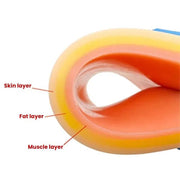 Surgical Silicone Wound Suture Skin Practice Pad Simulated Silicone Skin Model
