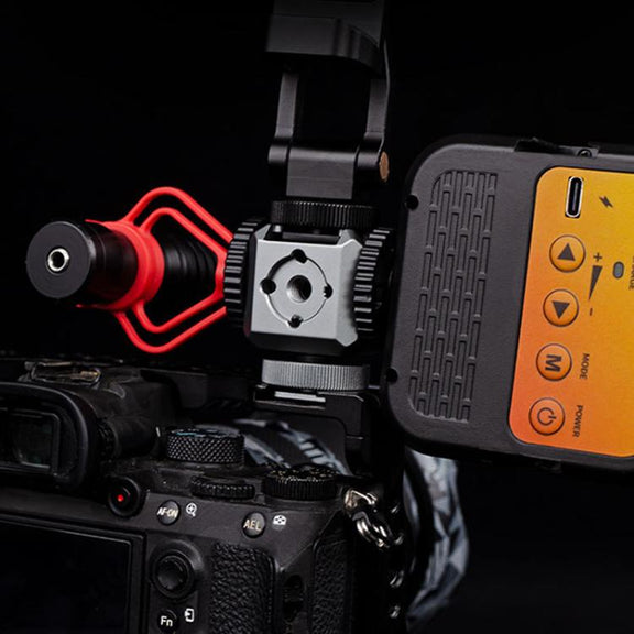 XILETU  XDS-15  Multi-head Cold Shoe Mount Adapter for Camera Flash, Microphone, LED Light