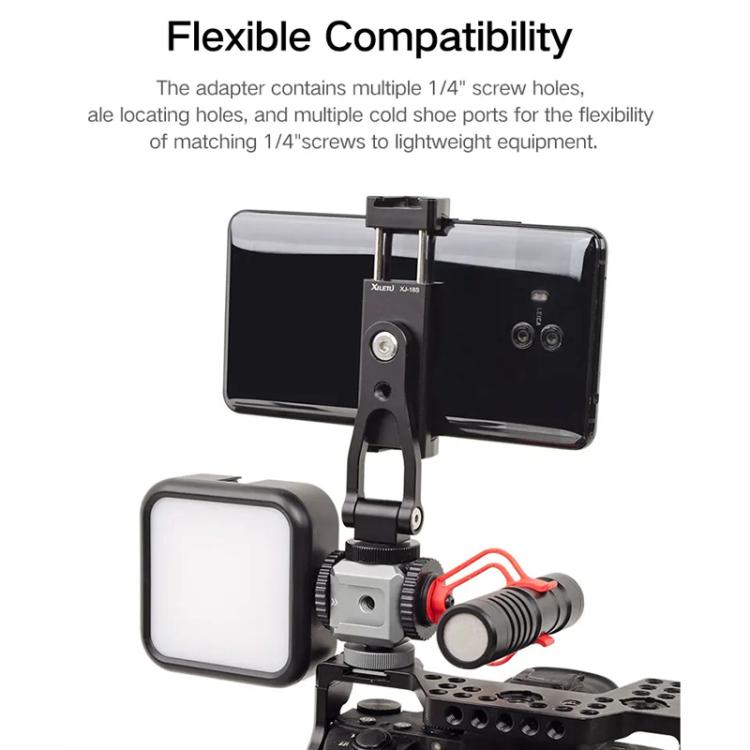 XILETU  XDS-15  Multi-head Cold Shoe Mount Adapter for Camera Flash, Microphone, LED Light - free shipping - PMC Jewellery - Order now!