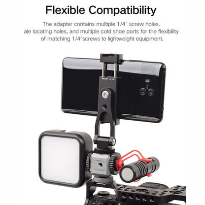 XILETU  XDS-15  Multi-head Cold Shoe Mount Adapter for Camera Flash, Microphone, LED Light - free shipping - PMC Jewellery - Order now!