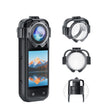 For Insta360 X5 Anti-Fog Snap-On Lens Protector Durable Glass Cover - free shipping - PMC TechLife - Order now!