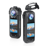 For Insta360 X5 Anti-Fog Snap-On Lens Protector Durable Glass Cover