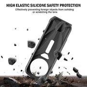 For Insta360 X5 Camera Silicone Case Body Cover Anti-dust and Stain-resistant Protective Shell(Black)