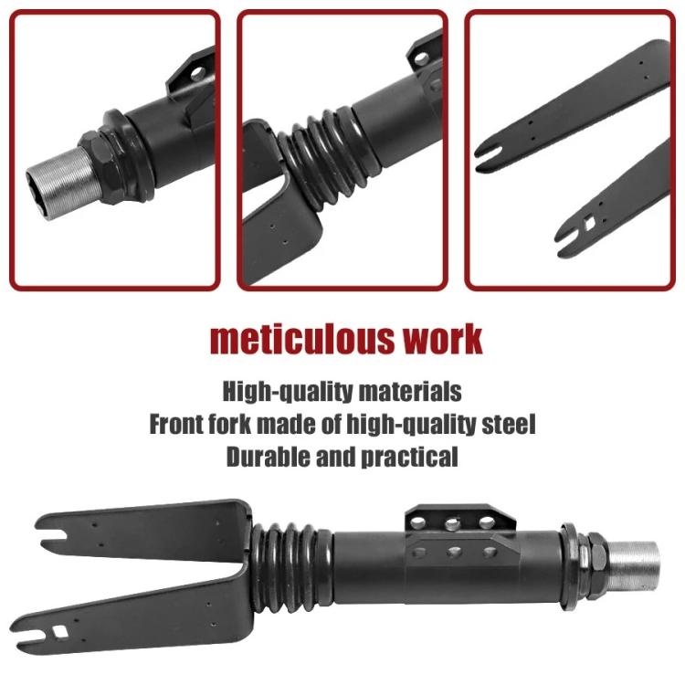 For 8-Inch Kugoo S1/S2/S3 Scooters Front Fork Assembly Replacement Suspension Part(Black) - free shipping - PMC Jewellery - Order now!