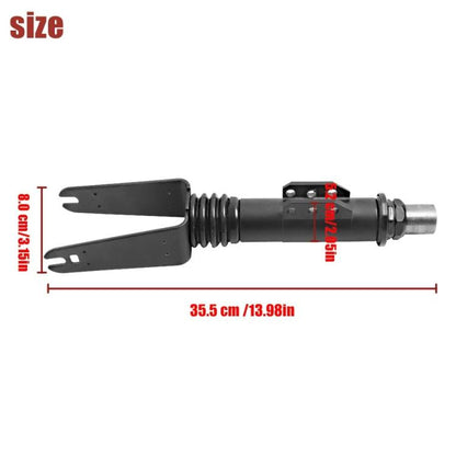 For 8-Inch Kugoo S1/S2/S3 Scooters Front Fork Assembly Replacement Suspension Part(Black) - free shipping - PMC Jewellery - Order now!