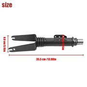 For 8-Inch Kugoo S1/S2/S3 Scooters Front Fork Assembly Replacement Suspension Part(Black)