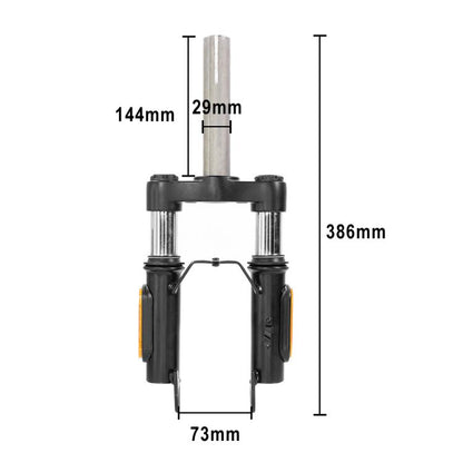 Suspension Front Fork for Xiaomi M365 Pro/Pro 2/1S Scooters Shock Absorber Replacement(Black) - free shipping - PMC Jewellery - Order now!