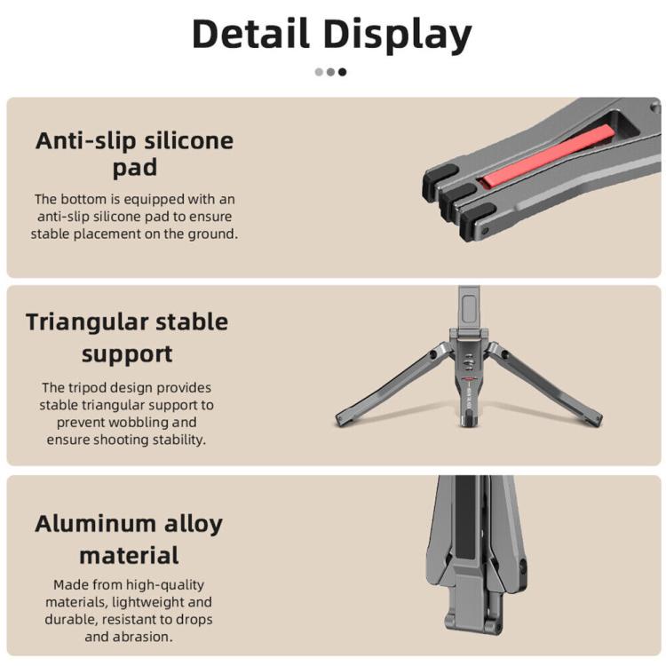 Magsafe Mobile Phone Magnetic Holder Desktop Tripod(Silver Gray) - free shipping - PMC Jewellery - Order now!