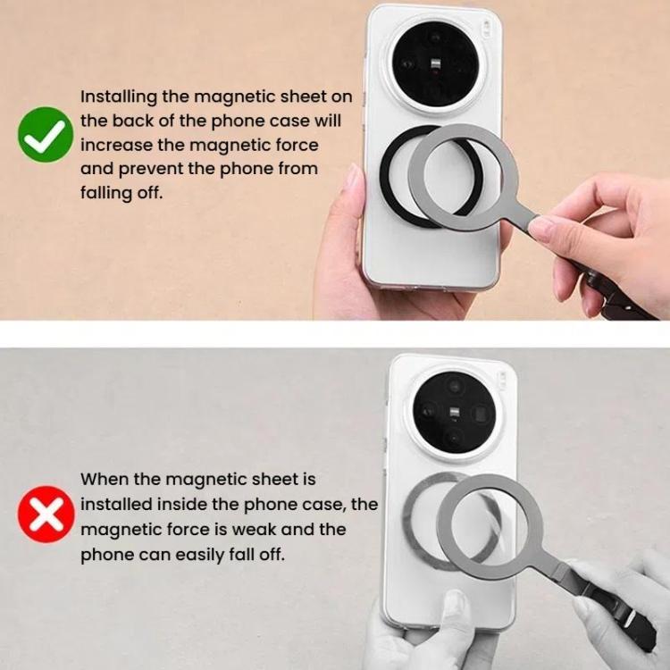 Magsafe Mobile Phone Magnetic Holder Desktop Tripod(Silver Gray) - free shipping - PMC Jewellery - Order now!