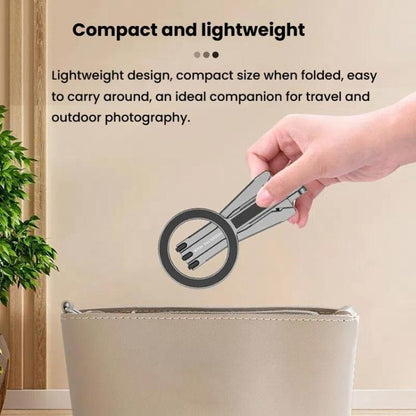Magsafe Mobile Phone Magnetic Holder Desktop Tripod(Silver Gray) - free shipping - PMC Jewellery - Order now!