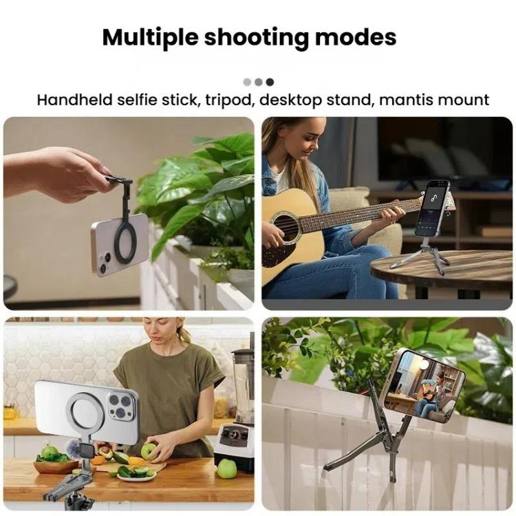 Magsafe Mobile Phone Magnetic Holder Desktop Tripod(Silver Gray) - free shipping - PMC Jewellery - Order now!