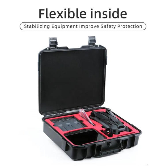 For DJI Mavic 4 Pro Creator Combo RC Pro 2 Explosion-Proof Case Storage Box Suitcase With Shoulder Strap(White Pattern)