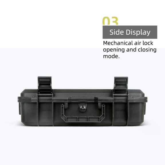 For DJI Mavic 4 Pro Creator Combo RC Pro 2 Explosion-Proof Case Storage Box Suitcase With Shoulder Strap(White Pattern)
