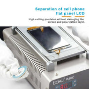BAKU 0.06mm 200m/329ft Carbon Steel Screen Separator Cutting Wire for Smartphone & Tablet LCD Screen Repair