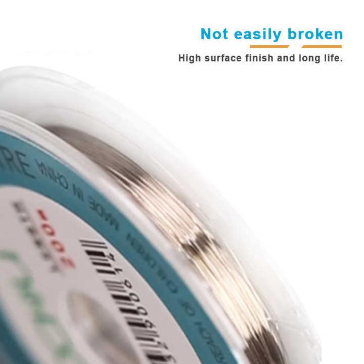 BAKU 0.06mm 200m/329ft Carbon Steel Screen Separator Cutting Wire for Smartphone & Tablet LCD Screen Repair