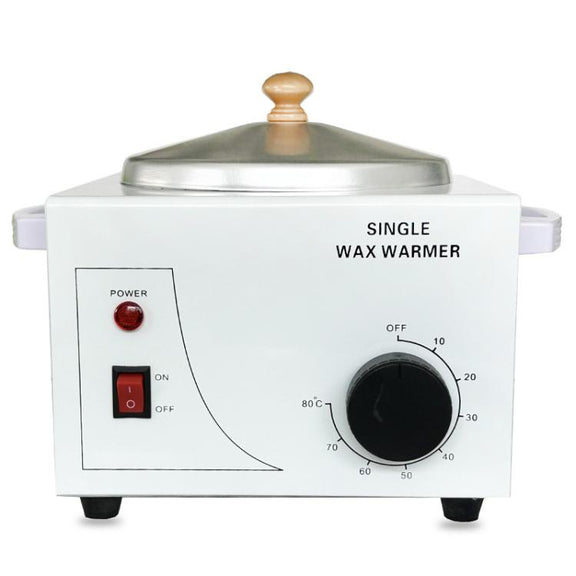 Single Pot Chocolate Melt Machine Temperature Control Hand Wax Machine Hand Heat Stirring Tool(US Plug)