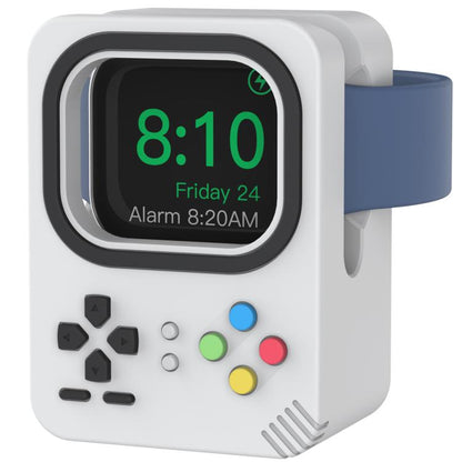 For Apple Watch AhaStyle DD05 Silicone Mini Charging Stand, Without Charger(Gray) - free shipping - PMC Jewellery - Order now!