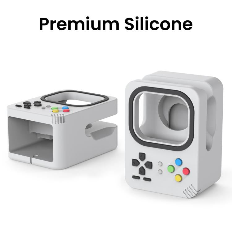 For Apple Watch AhaStyle DD05 Silicone Mini Charging Stand, Without Charger(Gray) - free shipping - PMC Jewellery - Order now!