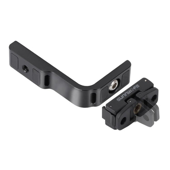 For Insta360 X5 / X4 Sunnylife X4-ZJ826 L-shape Conversion Bracket Magnetic Adaptor Expansion Accessory(Black)