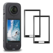For Insta360 X5 / X4 2sets Sunnylife Curved Tempered Film HD Anti-Explosion Anti-Drop Scratch Protective Film