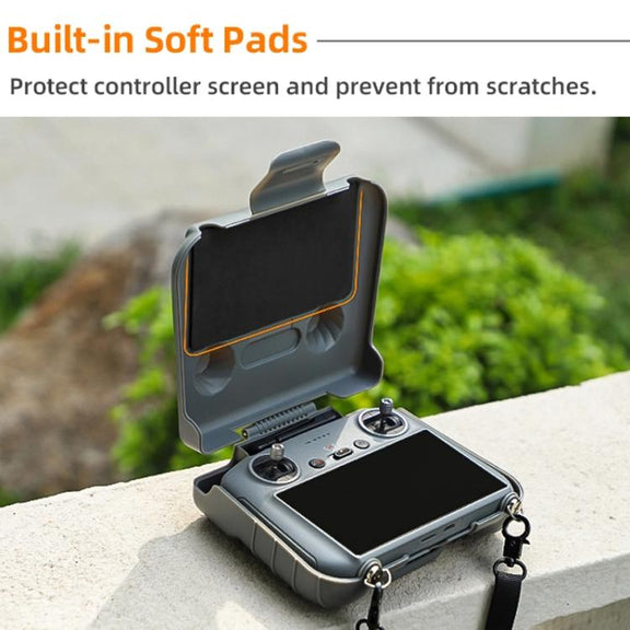 For DJI RC 2 / 1 Sunnylife ZN985 Remote Control 2 In 1 Visor Storage Case