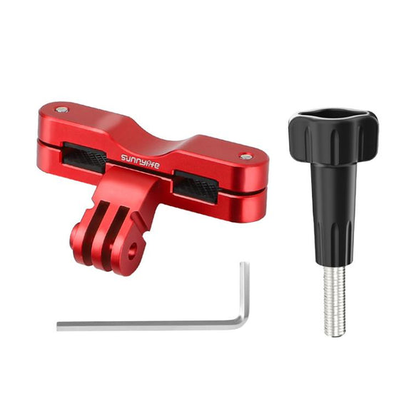 Sunnylife ZJ942 Sports Camera Bike Seat Mount Cycling Bracket(Red)