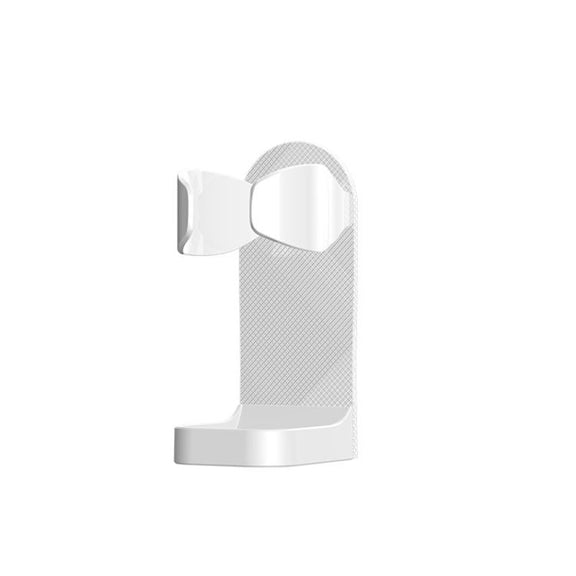 3pcs /Pack Adhesive Hook Rack for Electric Razors Shaver & Beauty Tool Organizer Semi-Open Design for Easy Access(White)
