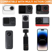 Sunnylife DZ762 Sports Camera Magnetic Dock Expansion Adapter Bracket(Black)