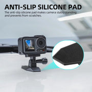 Sunnylife DZ762 Sports Camera Magnetic Dock Expansion Adapter Bracket(Black)
