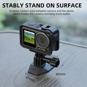 Sunnylife DZ762 Sports Camera Magnetic Dock Expansion Adapter Bracket(Black)