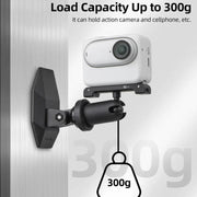 Sunnylife DZ762 Sports Camera Magnetic Dock Expansion Adapter Bracket(Black)