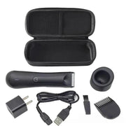 For Manscaped Lawn Mower 3.0/4.0 Trimmer Travel Case Compact EVA Portable Storage Organizer(Black)