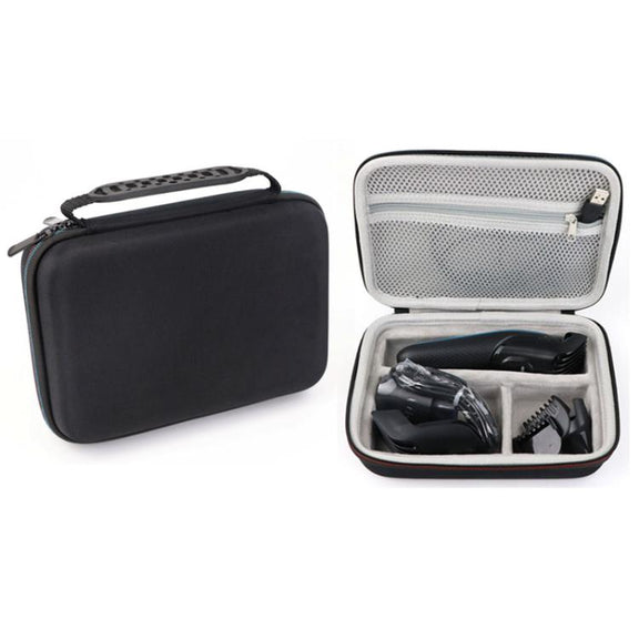 EVA Storage Bag For Braun MGK3020 / MGK3060 / MGK3080 Beard Trimmer and Hair Clipper 22 x 16 x 7cm